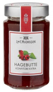 L.W.C. Michelsen Hagebutte Konfitüre – Extra – 270g