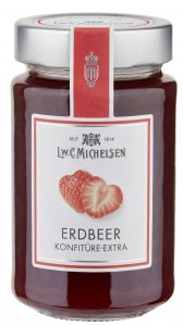 L.W.C. Michelsen Erdbeer Konfitüre -Extra- 280g