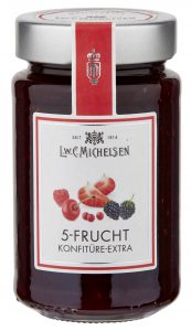 L.W.C. Michelsen 5-Frucht Konfitüre -Extra- 280g