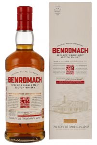 Benromach 2014/2024 Cask Strength Whisky 9 Jahre alt 60,6% vol. 0,7L