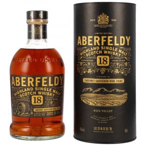 Aberfeldy 18 Jahre Nappa Valley Wine Cask – Limited Edition 43% vol. 0,7L