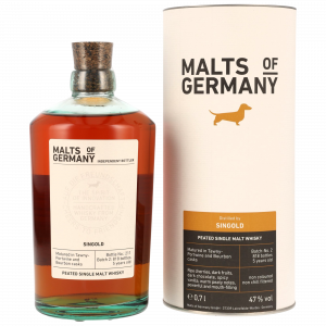 Malts of Germany Singold Whisky 47% vol. 0,7L