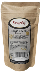 Kreuzerhof Texas-Steak Gewürz 90g