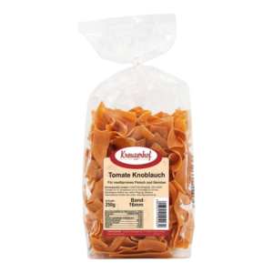 Kreuzerhof Bandnudel 16mm Tomate Knoblauch 250g