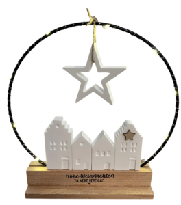 MitStift Weihnachtliche Häuserlandschaft